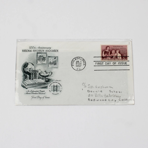 Lot Of 3 1957 First Day Covers Air Force United Nations National Education 