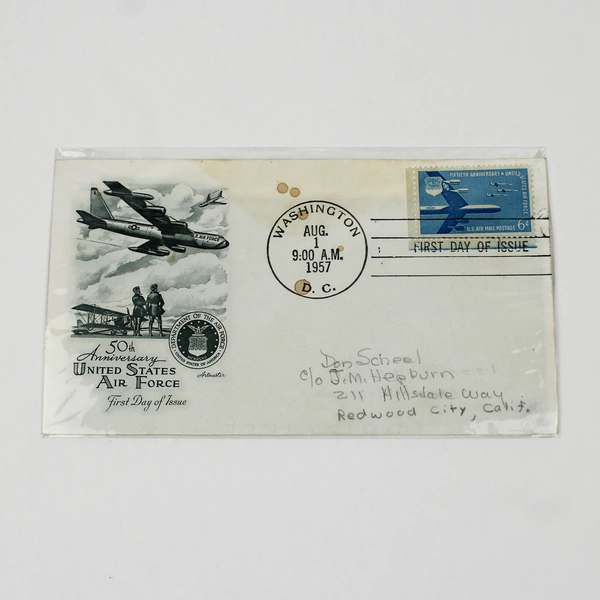 Lot Of 3 1957 First Day Covers Air Force United Nations National Education 