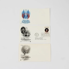 Lot Of 3 1970s First Day Cover John Paul Jones 10¢ Stamp Conquer Drug Addiction 