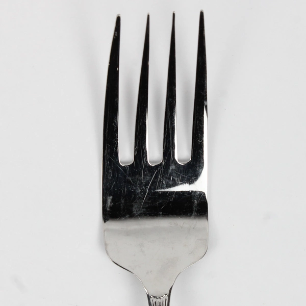 International Silver Creation II 18/8 Stainless LRG Cold Meat Serving Fork 9.5"