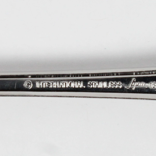 International Silver Creation II 18/8 Stainless LRG Cold Meat Serving Fork 9.5"