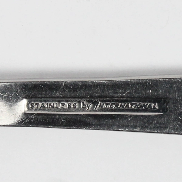 International Silver Creation I Pattern Lot of 5 Cold Meat Serving Forks 8.5" SS