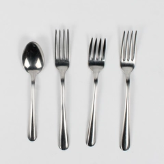 Lot of 4 International Silver (Insico) Elite Pattern Stainless 3 Forks 1 Tspn