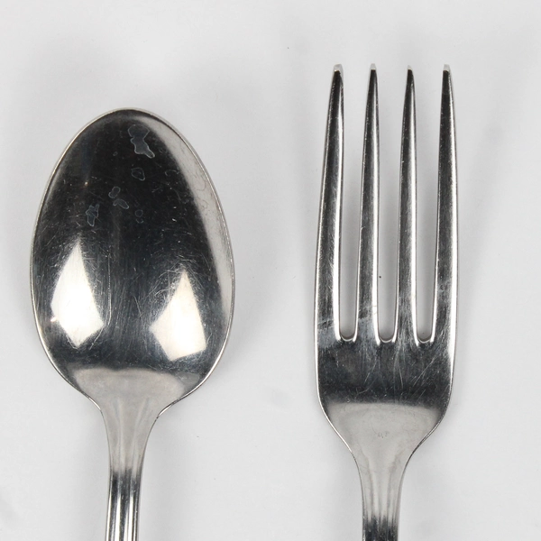 Lot of 4 International Silver (Insico) Elite Pattern Stainless 3 Forks 1 Tspn