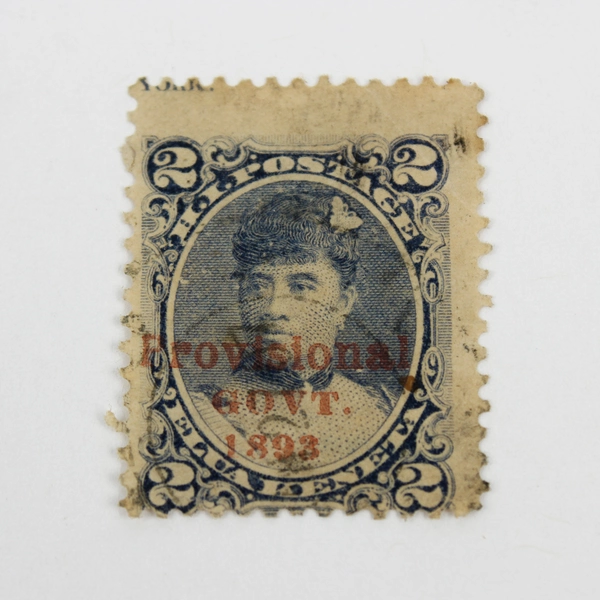 Lot Of 3 Hawaii 1893 2 Cent Provisional Govt Stamps Queen Liliuokalani Used