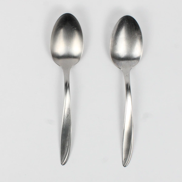 Lot of 2 International Silver Beacon Hill Pattern Serving Spoons Stainless 8.5"
