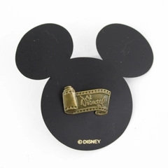 1997 WDCC Disney Signature Scroll Bronze Film Reel Pin 285