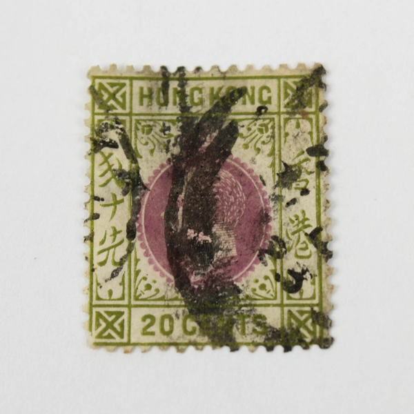 Lot Of 3 Hong Kong Stamps Used Early 1900s