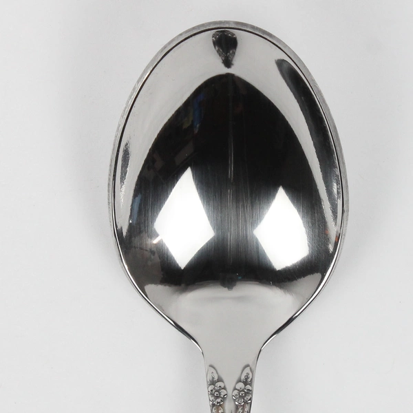 Lot Of 6 Oneida Silver Mansfield (Stainless) Flatware Soup Spoons 7" Tall