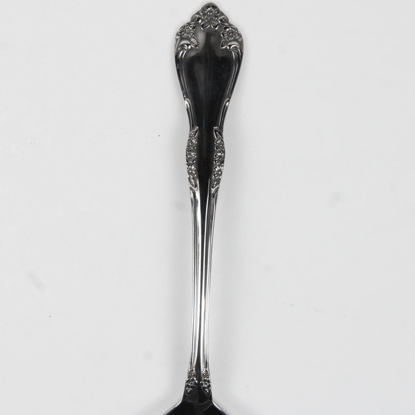 Lot Of 6 Oneida Silver Mansfield (Stainless) Flatware Soup Spoons 7" Tall