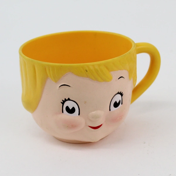 Lot Of 3 Vintage 1970s Plastic Dolly Dingle Campbell's Kid Soup Mugs Cups