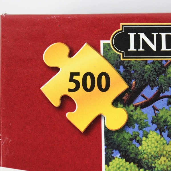 Dowdle Buffalo Jigsaw Puzzle 500pc Independence Hall 15"x21" w/Poster Complete