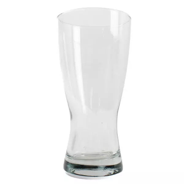 Set of 4 Vintage Clear Pilsner Beer Glasses 6.75" Tall