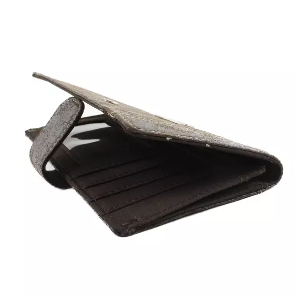 Kenneth Cole Reaction Brown Women's Leather Bifold Wallet Compact