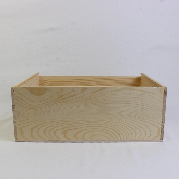 Williams Sonoma California Wooden Slide Top Wine Crate 13"x11"x5"