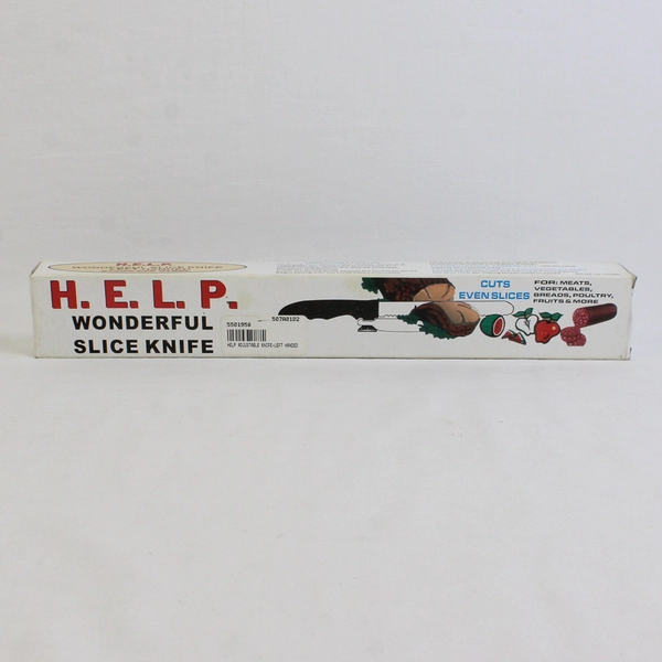 H.E.L.P. by Reizen Left-Handed Stainless Steel Knife in Box 8" Serrated 5501958