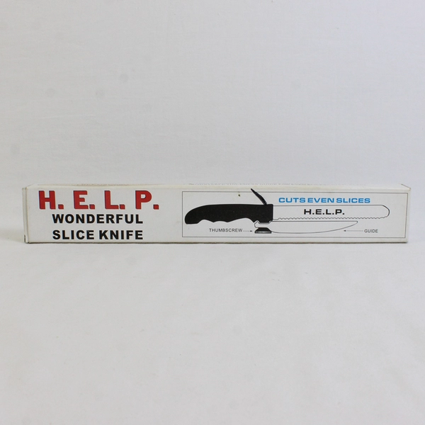 H.E.L.P. by Reizen Left-Handed Stainless Steel Knife in Box 8" Serrated 5501958