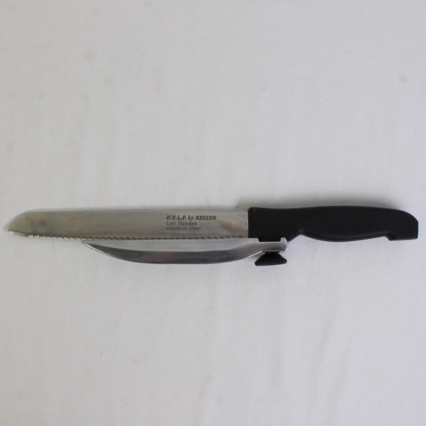 H.E.L.P. by Reizen Left-Handed Stainless Steel Knife in Box 8" Serrated 5501958