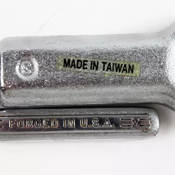 Lot of 3 Tools Nut Splitter Socket Wrench & Adjustable Wrench Set