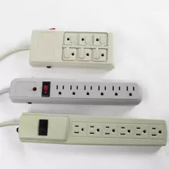 Lot of 3 Power Strips Ace Snapit Power Sentry Used Untested