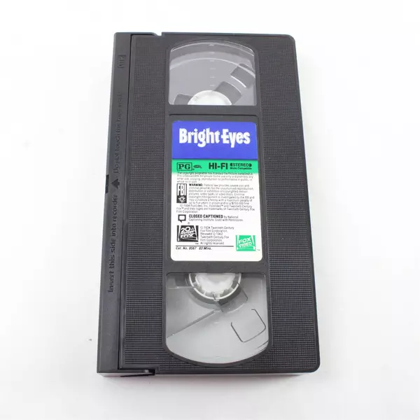 Bright Eyes (1994) Colorized VHS Shirley Temple Clamshell Case Untested