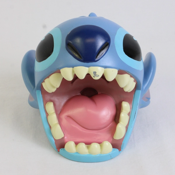 Disney Lilo & Stitch Plastic Head Business Card Holder Decorative 6" x 6.75"
