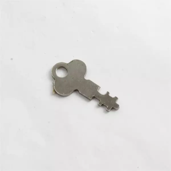 Vintage Hamilton Porta-File Locking Metal File Box Gray with Key