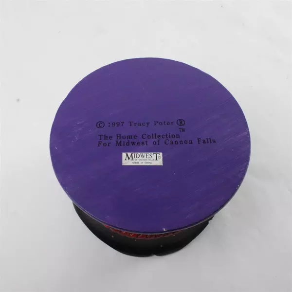 Hand Painted Ceramic Bowl Planter Floral Bird Motif 4.75" x 2.75" Vintage