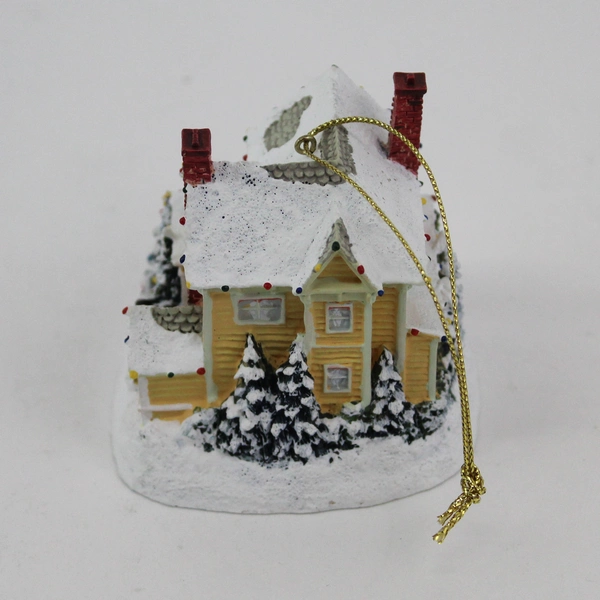 2000 Thomas Kinkade Winter Memories Cottage Ornament A Holiday Gathering