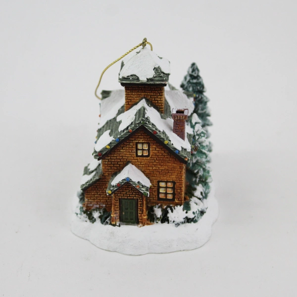 2001 Thomas Kinkade Winter Memories Cottage Ornament A Winter's Day