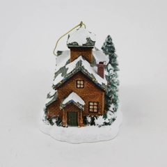 2001 Thomas Kinkade Winter Memories Cottage Ornament A Winter's Day