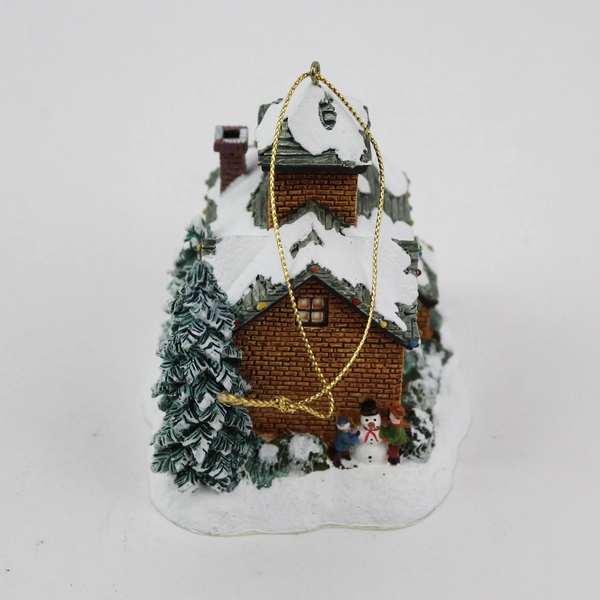 2001 Thomas Kinkade Winter Memories Cottage Ornament A Winter's Day
