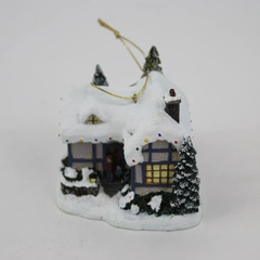 2001 Thomas Kinkade Winter Memories Cottage Ornament Christmas Cottage