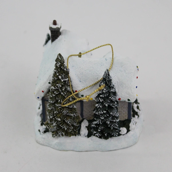 2001 Thomas Kinkade Winter Memories Cottage Ornament Christmas Cottage