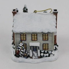 2001 Thomas Kinkade Winter Memories Cottage Ornament Christmas Homestead