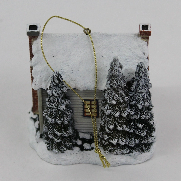 2001 Thomas Kinkade Winter Memories Cottage Ornament Christmas Homestead