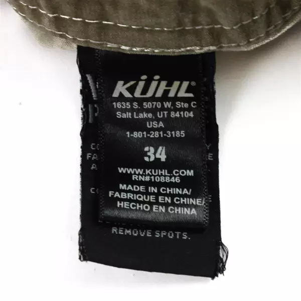 Kuhl Born In The Mountains Men's 34 Utility Shorts