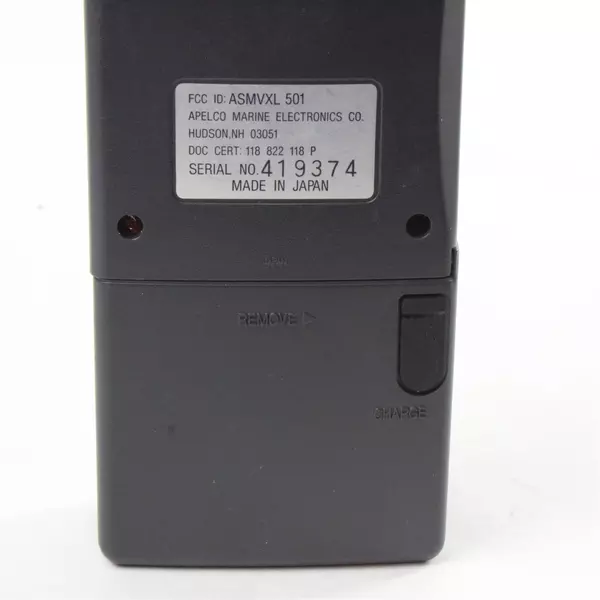 Apelco VXL501 Marine VHF Handheld Radio Vintage Untested