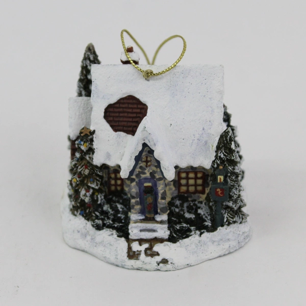 2001 Thomas Kinkade Winter Memories Cottage Ornament A Winter's Night