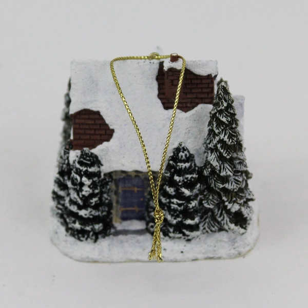 2001 Thomas Kinkade Winter Memories Cottage Ornament A Winter's Night