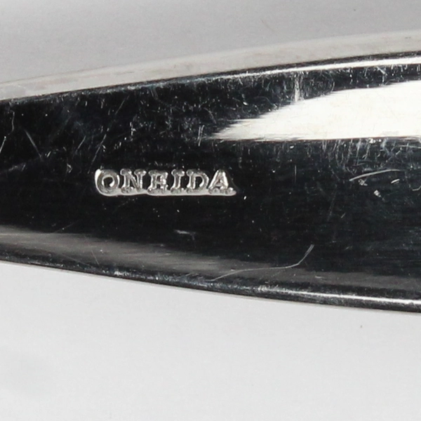 Lot Of 2 Oneida Silver Manchester (Stainless) Flatware Serving Fork Butter Knife