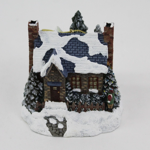 2001 Thomas Kinkade Winter Memories Cottage Ornament Winter Memories