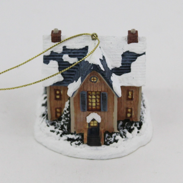 2002 Thomas Kinkade Winter Memories Cottage Ornament Winter Holidays