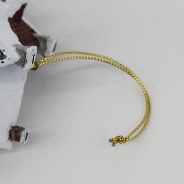 2002 Thomas Kinkade Winter Memories Cottage Ornament Holiday Lights