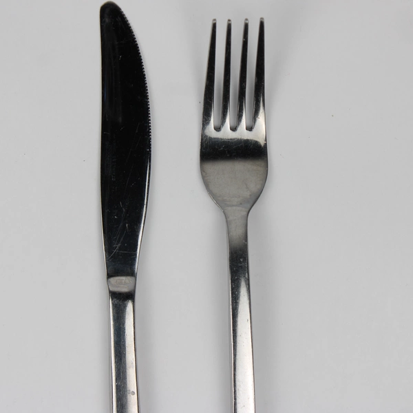 Lot Of 6 Cambridge Silver Chop-Conversation (Stainless) Flatware Knife & 5 Forks