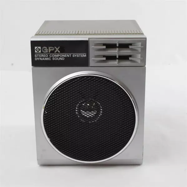 Set of 2 GPX Stereo Component Speakers Dynamic Sound Used Untested 5x9.25x5.75