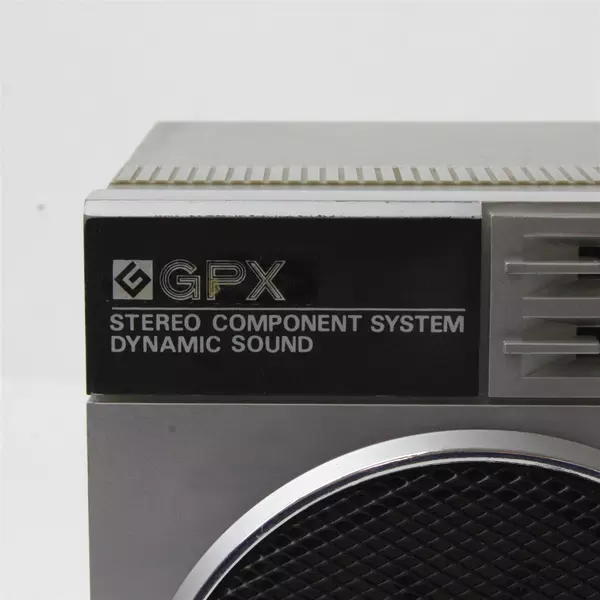 Set of 2 GPX Stereo Component Speakers Dynamic Sound Used Untested 5x9.25x5.75