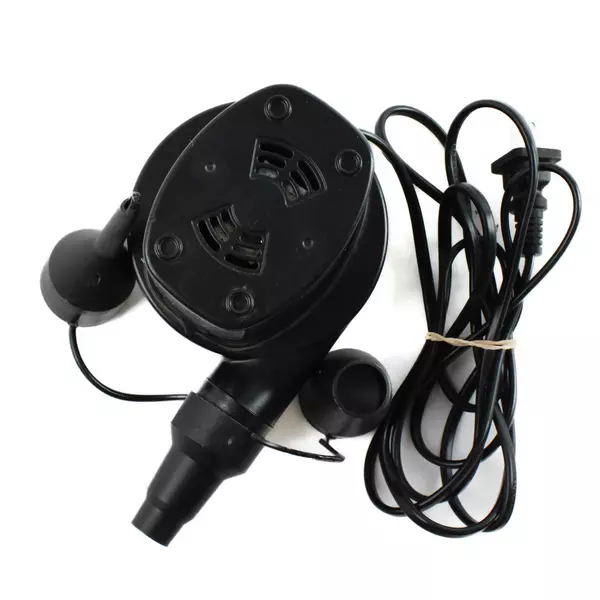 Intertek Electric Air Pump 3 Nozzles AC 110V/60Hz 130W Portable Inflator