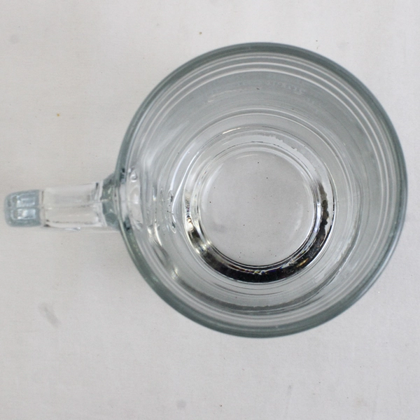 Libbey 5027 15 Oz Clear Glass Maritime Mug With Handle 5.25" Tall