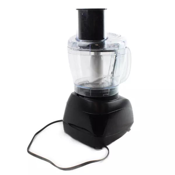 BLACK+DECKER FP1600B 8-Cup Food Processor Black Compact Tested Used